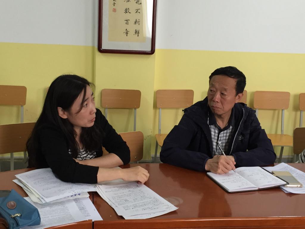 韩慧蓉老师和大家交流